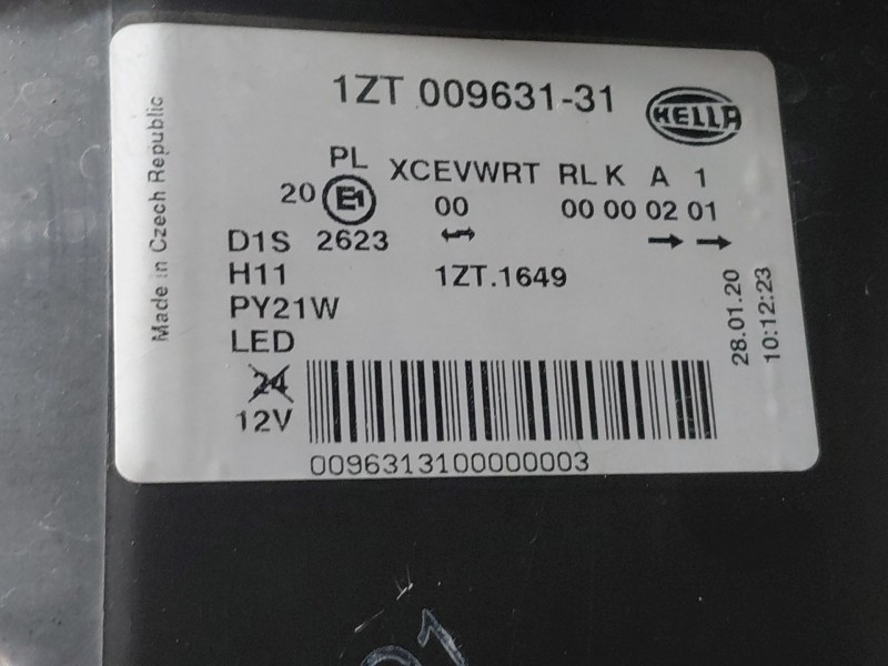 Recambio de faro izquierdo para opel insignia a (g09) 2.0 cdti (68) referencia OEM IAM   