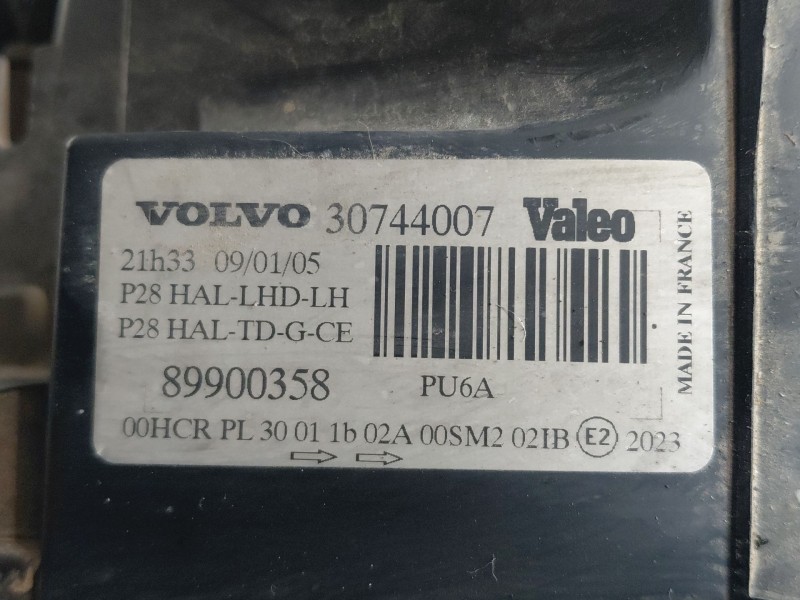 Recambio de faro izquierdo para volvo xc90 i (275) d5 awd referencia OEM IAM   