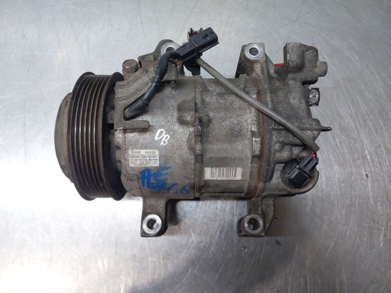 Recambio de compresor aire acondicionado para nissan x-trail iv 2.5 dci 4wd referencia OEM IAM 926004BB2A  