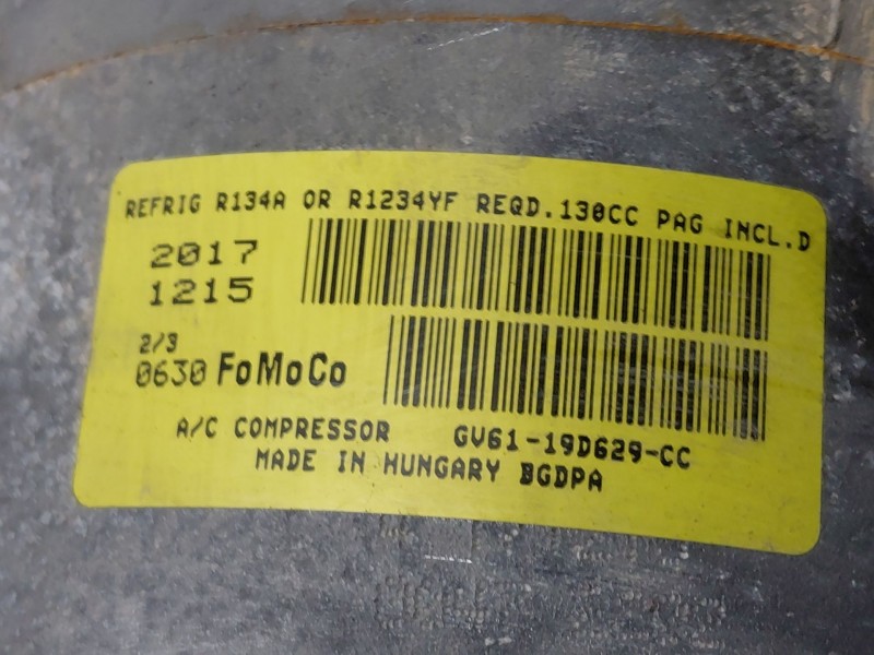 Recambio de compresor aire acondicionado para ford kuga (cbs) ecoboost referencia OEM IAM 2015362  