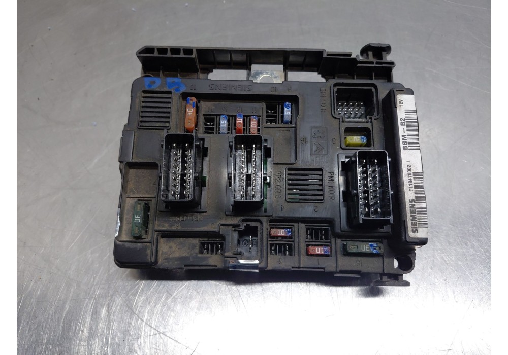 Recambio de caja reles / fusibles para peugeot partner furgón/monospace (5_, g_) 1.9 d referencia OEM IAM 9643498980  