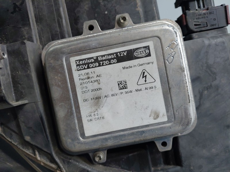 Recambio de faro izquierdo para opel astra j (p10) 1.7 cdti (68) referencia OEM IAM 13398144  