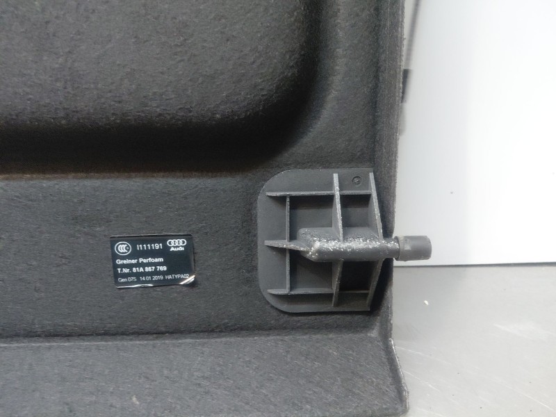 Recambio de bandeja trasera para audi q2 (gab) design referencia OEM IAM   