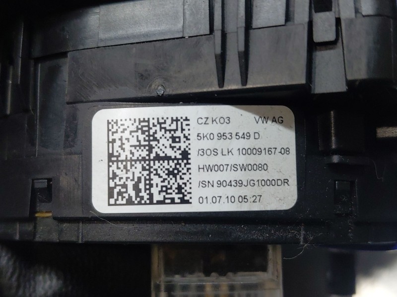 Recambio de anillo airbag para volkswagen golf vi (5k1) 1.6 tdi referencia OEM IAM   