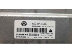 Recambio de centralita motor uce para volkswagen touareg (7l6) v6 tdi referencia OEM IAM 0AD927755BE   2