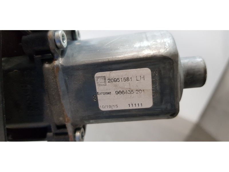 Recambio de elevalunas delantero izquierdo para opel zafira tourer expression referencia OEM IAM 20951581   Recambio de elevalunas delantero izquierdo para opel zafira tourer expression referencia OEM IAM 20951581