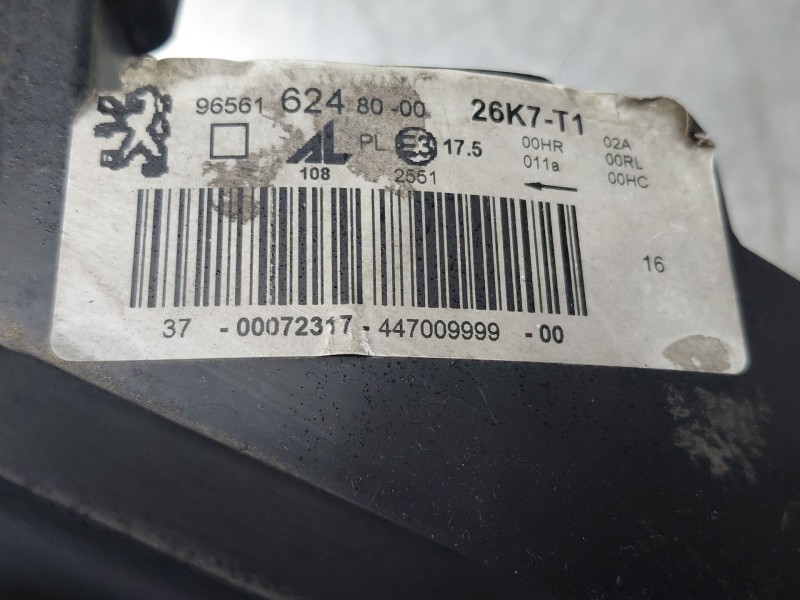 Recambio de faro derecho para peugeot 308 i (4a_, 4c_) 1.6 16v referencia OEM IAM   