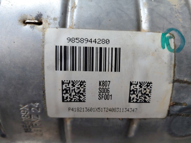 Recambio de filtro de particulas para peugeot rifter active pack referencia OEM IAM   