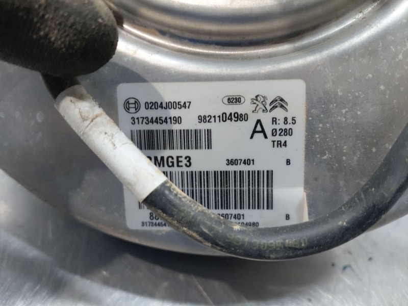 Recambio de servofreno para peugeot rifter active pack referencia OEM IAM   
