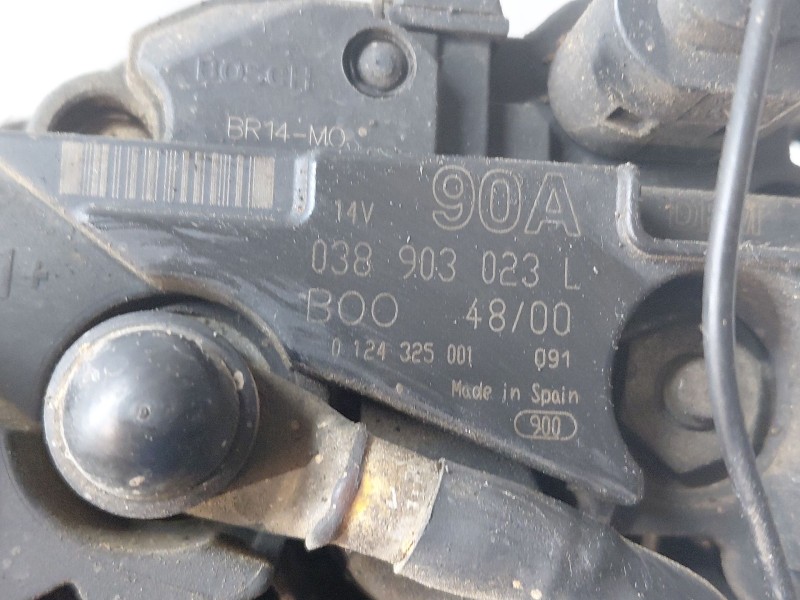 Recambio de alternador para seat leon (1m1) 1.9 tdi referencia OEM IAM   