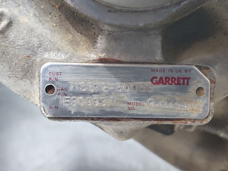 Recambio de turbocompresor para seat leon (1m1) 1.9 tdi referencia OEM IAM   