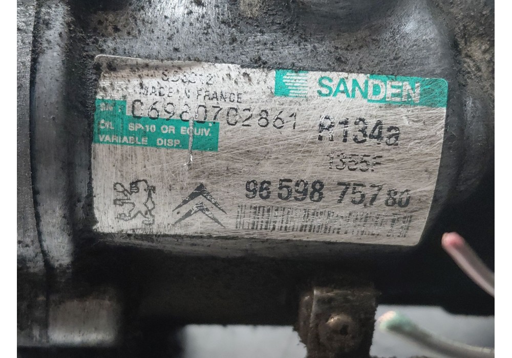Recambio de compresor aire acondicionado para peugeot 308 i (4a_, 4c_) 1.6 hdi referencia OEM IAM   