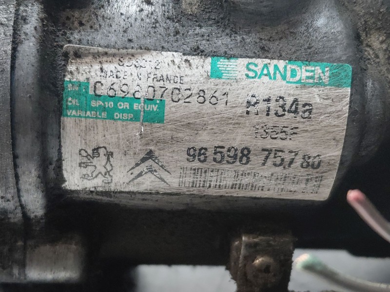 Recambio de compresor aire acondicionado para peugeot 308 i (4a_, 4c_) 1.6 hdi referencia OEM IAM   