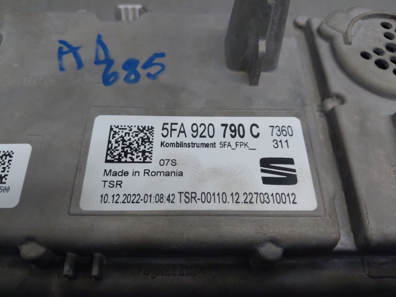 Recambio de cuadro instrumentos para cupra formentor suv referencia OEM IAM   