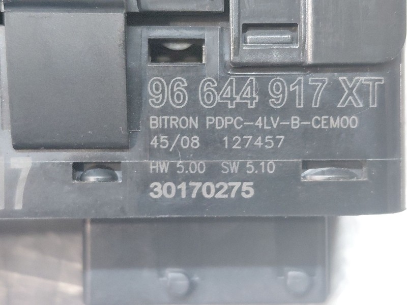 Recambio de mando elevalunas delantero izquierdo para peugeot 308 i (4a_, 4c_) 1.6 hdi referencia OEM IAM   