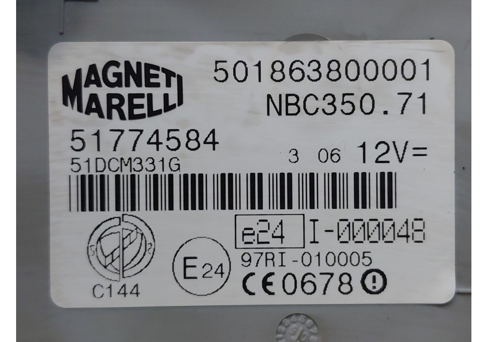 Recambio de modulo confort para lancia musa (350_) 1.9 d multijet (350.axc1a) referencia OEM IAM   