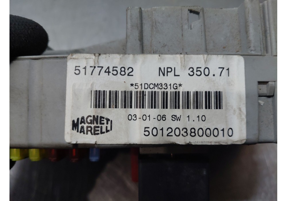 Recambio de caja reles / fusibles para lancia musa (350_) 1.9 d multijet (350.axc1a) referencia OEM IAM   