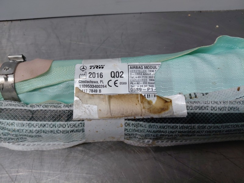Recambio de airbag cortina delantero izquierdo para mercedes-benz clase e (w213) elegance referencia OEM IAM   