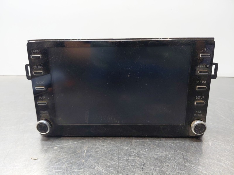 Recambio de pantalla multifuncion para toyota yaris cross mpx style referencia OEM IAM   