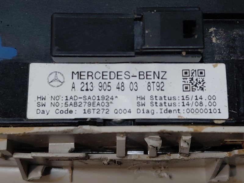 Recambio de mando elevalunas delantero izquierdo para mercedes-benz clase e (w213) elegance referencia OEM IAM   