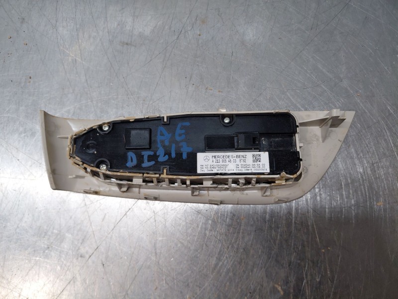 Recambio de mando elevalunas delantero izquierdo para mercedes-benz clase e (w213) elegance referencia OEM IAM   