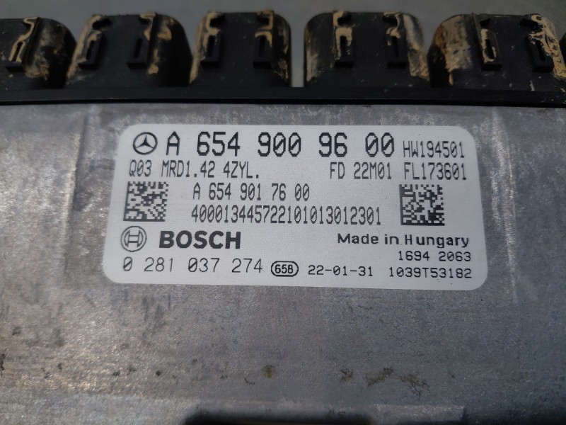 Recambio de centralita motor uce para mercedes-benz clase cla (w118) sedan referencia OEM IAM   