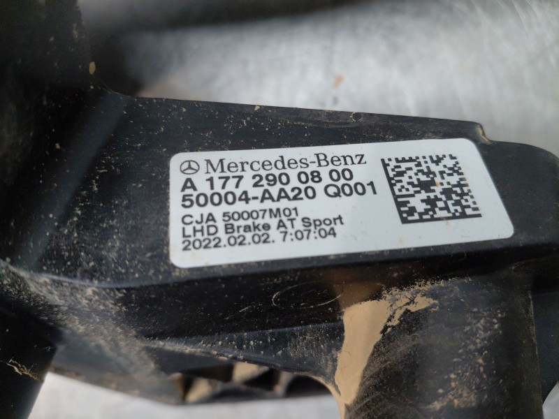 Recambio de pedal freno para mercedes-benz clase cla (w118) sedan referencia OEM IAM   