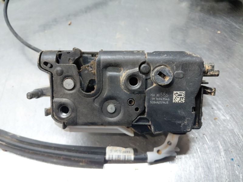 Recambio de cerradura puerta lateral izquierda para peugeot rifter active pack referencia OEM IAM   