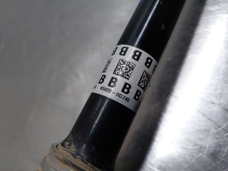 Recambio de transmision delantera izquierda para toyota yaris cross mpx style referencia OEM IAM   