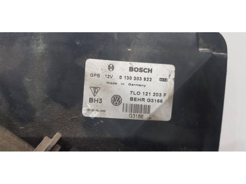 Recambio de electroventilador para volkswagen touareg (7l6) v6 tdi referencia OEM IAM 7L0121203F  