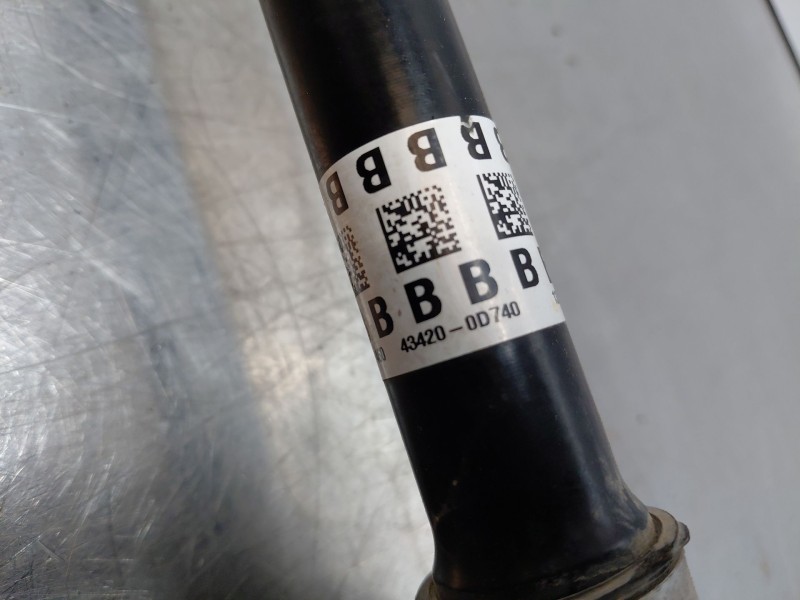 Recambio de transmision delantera izquierda para toyota yaris cross mpx style referencia OEM IAM   