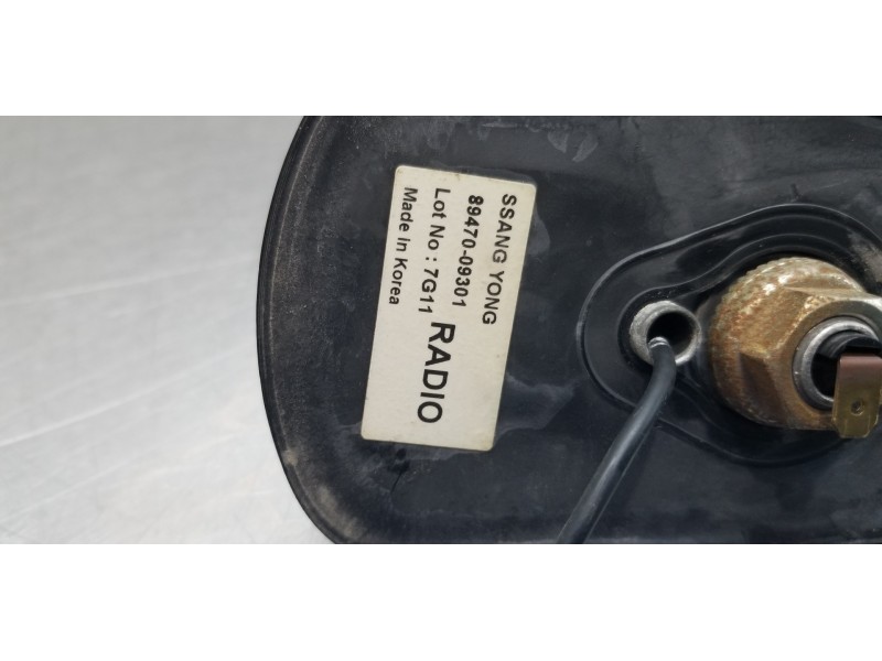 Recambio de antena para ssangyong kyron 200 xdi limited referencia OEM IAM 8947009301   Recambio de antena para ssangyong kyron 200 xdi limited referencia OEM IAM 8947009301