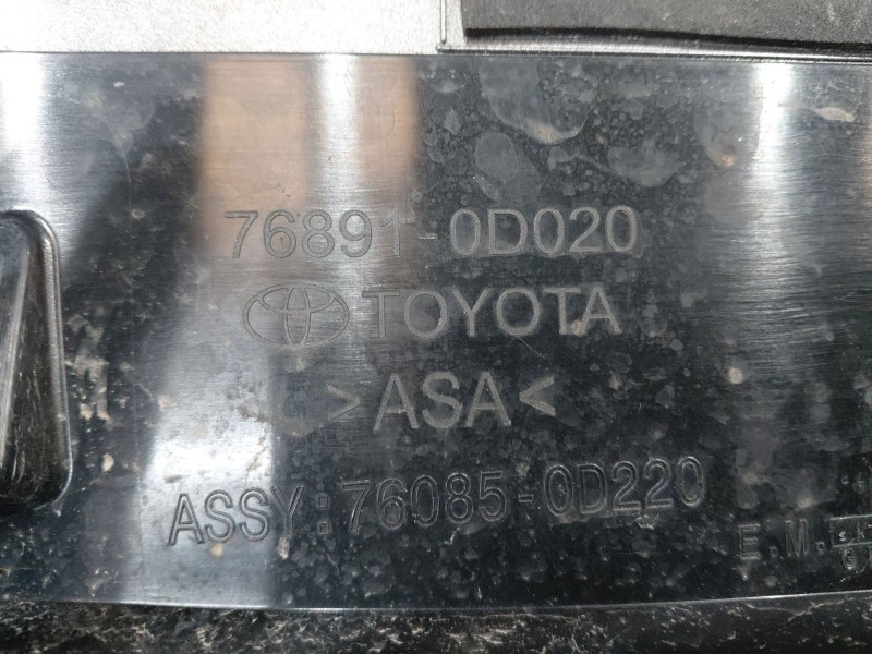 Recambio de aleron trasero para toyota yaris cross mpx style referencia OEM IAM   