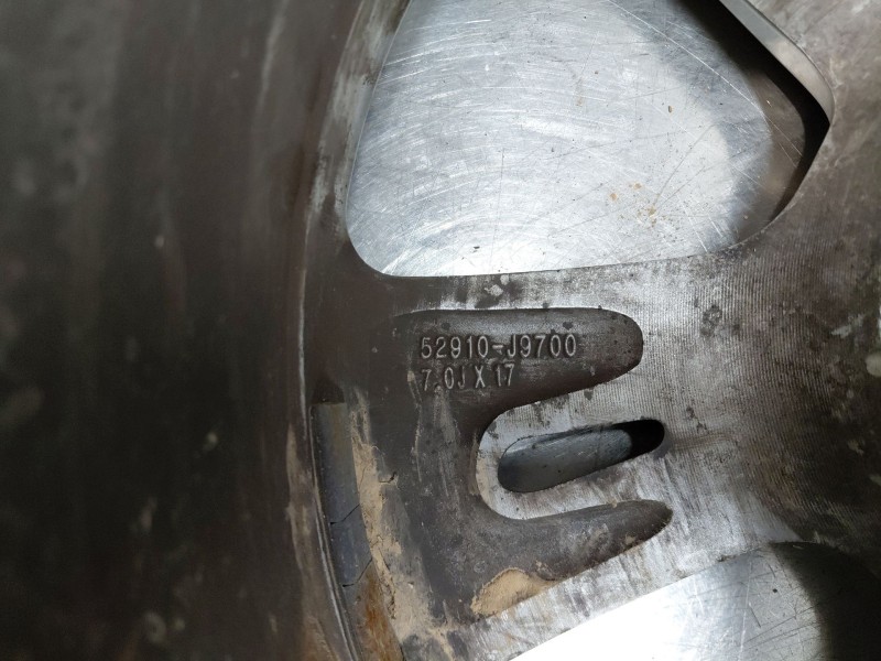 Recambio de llanta para hyundai kona (os, ose, osi) 1.0 t-gdi referencia OEM IAM   