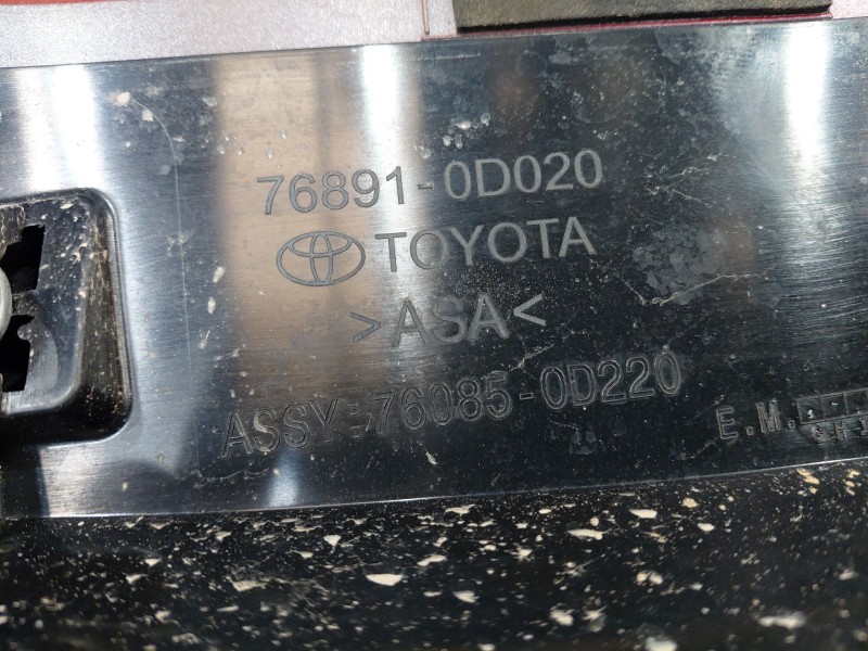 Recambio de aleron trasero para toyota yaris cross mpx style referencia OEM IAM   