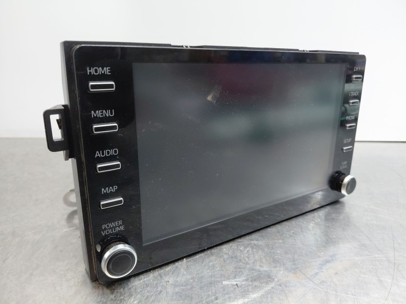 Recambio de pantalla multifuncion para toyota yaris cross mpx style referencia OEM IAM   