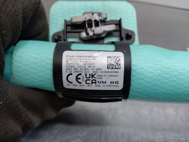 Recambio de airbag cortina delantero derecho para cupra formentor suv referencia OEM IAM   