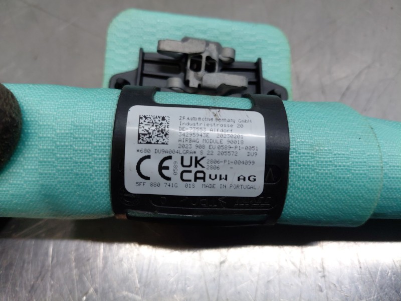 Recambio de airbag cortina delantero izquierdo para cupra formentor suv referencia OEM IAM   