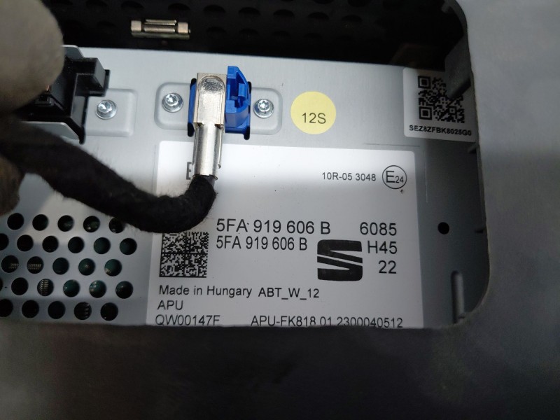 Recambio de pantalla multifuncion para cupra formentor suv referencia OEM IAM   