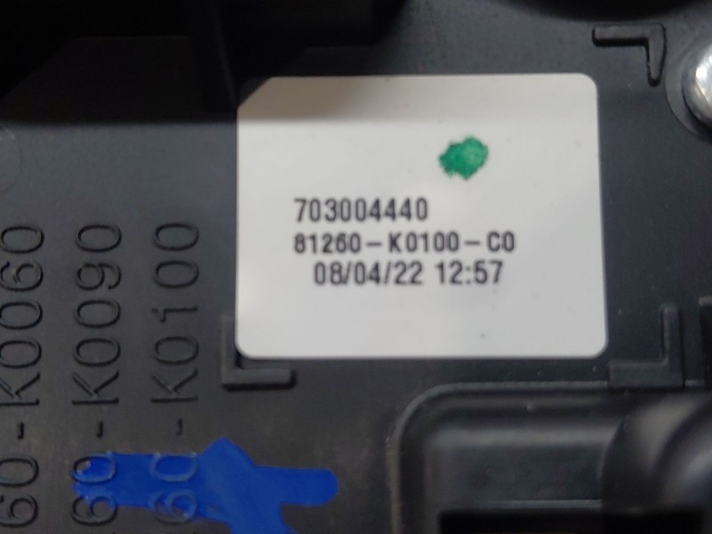 Recambio de luz interior para toyota yaris cross mpx style referencia OEM IAM   