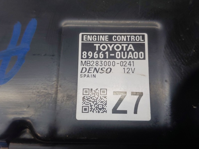 Recambio de centralita motor uce para toyota yaris cross mpx style referencia OEM IAM   