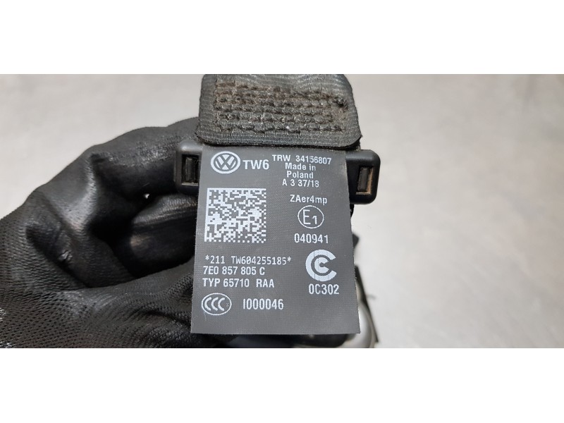 Recambio de kit airbag para volkswagen t6 transporter furgón referencia OEM IAM 7E1857003DJ  