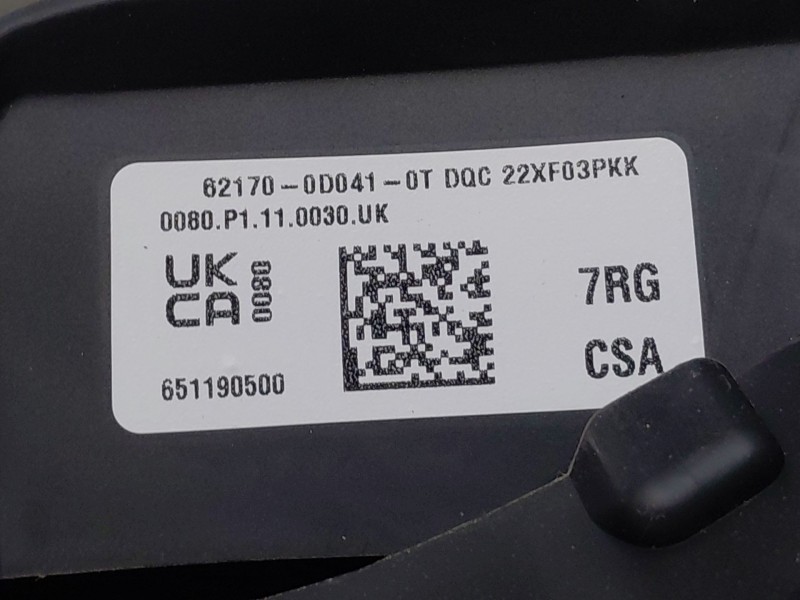 Recambio de airbag cortina delantero derecho para toyota yaris cross mpx style referencia OEM IAM   
