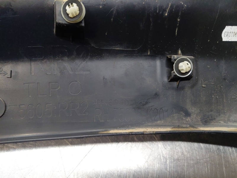 Recambio de aletin trasero derecho para toyota yaris cross mpx style referencia OEM IAM   