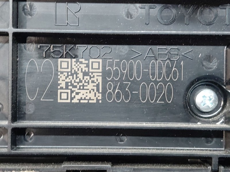 Recambio de mando climatizador para toyota yaris cross mpx style referencia OEM IAM   