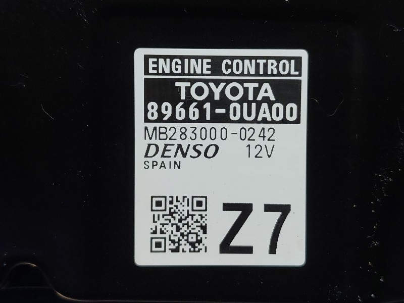 Recambio de centralita motor uce para toyota yaris cross mpx style referencia OEM IAM   