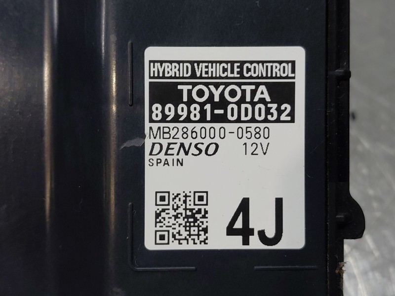 Recambio de modulo electronico para toyota yaris cross mpx style referencia OEM IAM 899810D032  