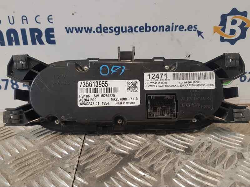 Recambio de mando climatizador para fiat 500 l (330) lounge referencia OEM IAM 735613955   Recambio de mando climatizador para fiat 500 l (330) lounge referencia OEM IAM 735613955