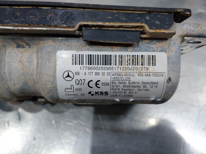 Recambio de kit airbag para mercedes-benz clase cla (w118) sedan referencia OEM IAM A1776806302 A0008606601, 