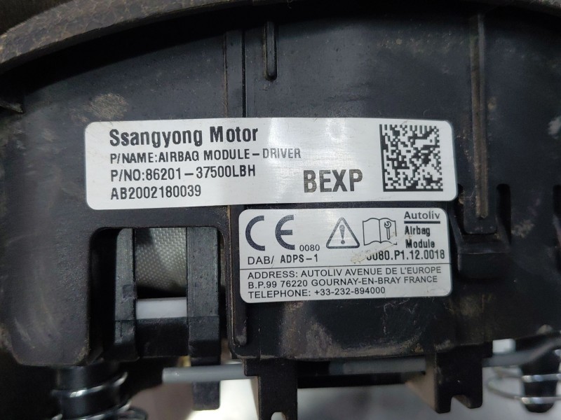 Recambio de kit airbag para ssangyong korando urban referencia OEM IAM   